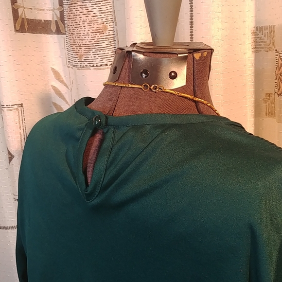 Vintage Blair Teal Green dress - Picture 3 of 12